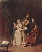 Pietro Longhi, Das Familienkonzert